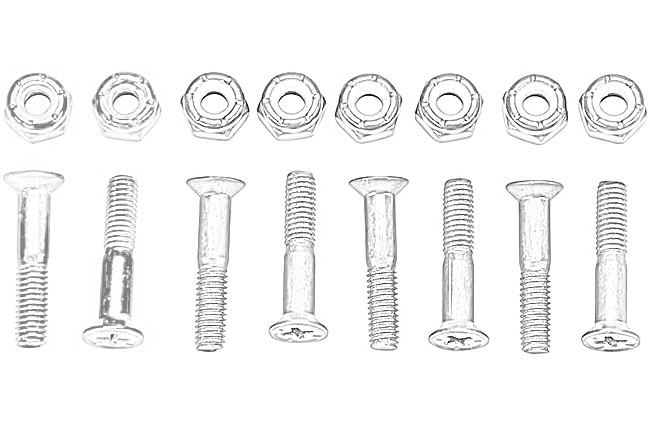 Hardware para montagem de skateboard