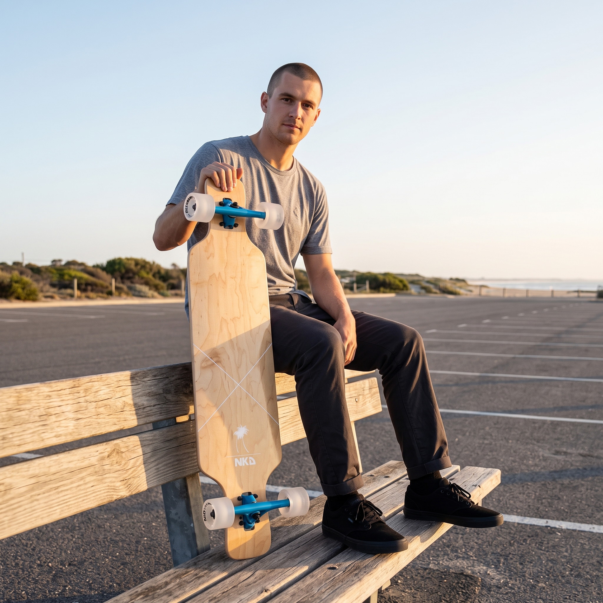 NKX Signature Fiberglass Longboard