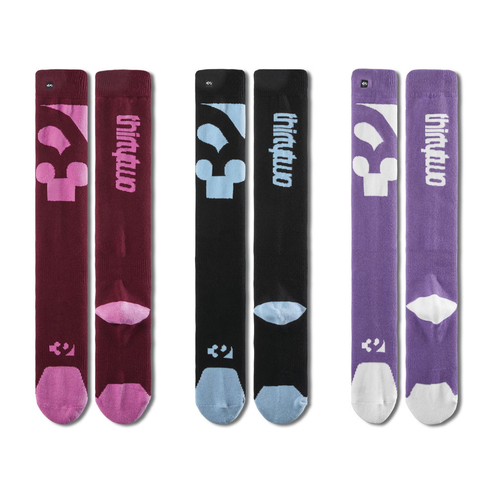 ThirtyTwo Cutout 3-pk Meias de esqui