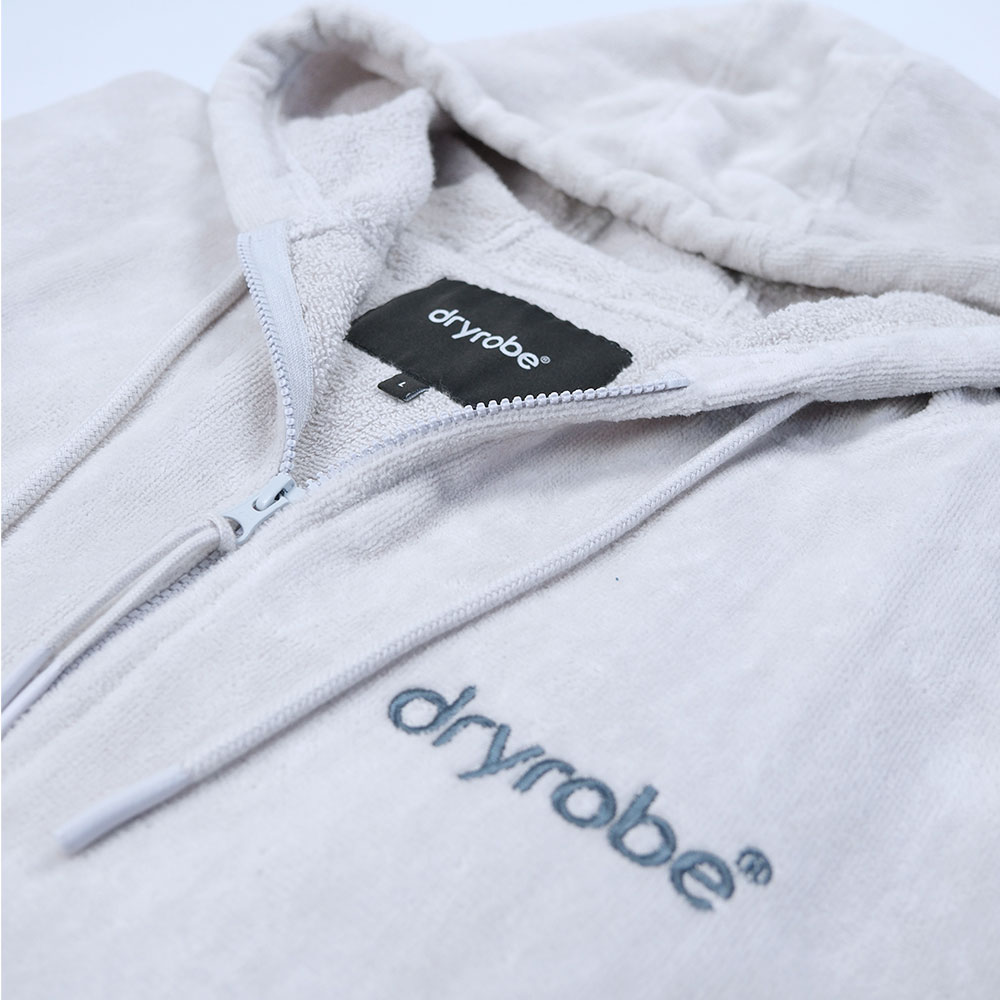 Robe de Toalha Orgânica Dryrobe com Zíper Completo