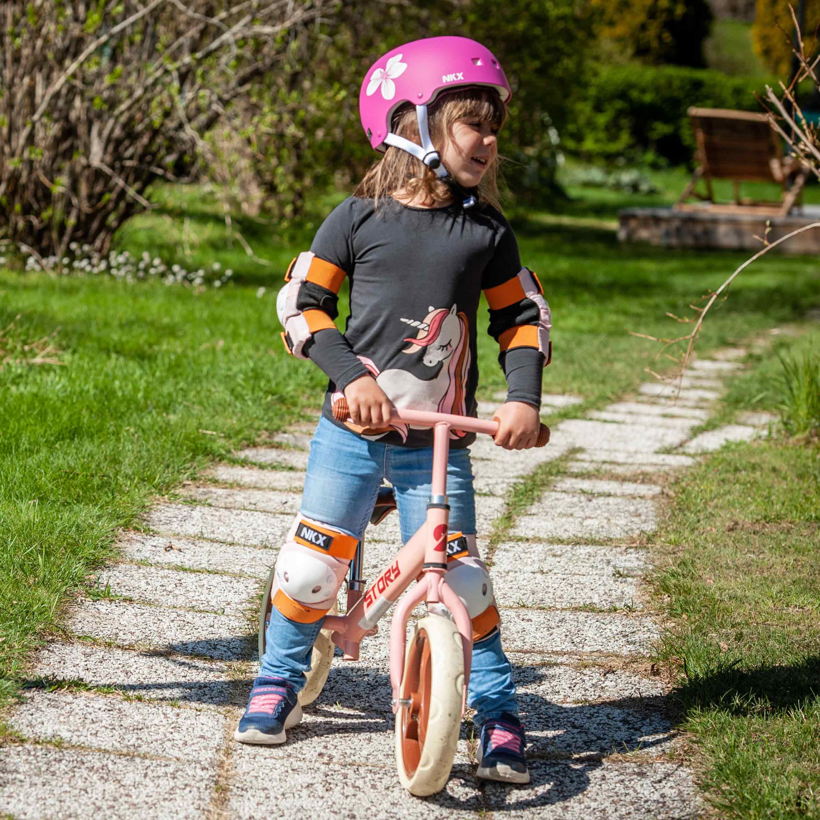 NKX Kids 3-Pack Pro Protective Gear - Joelhos, Cotovelos e Muñheiras