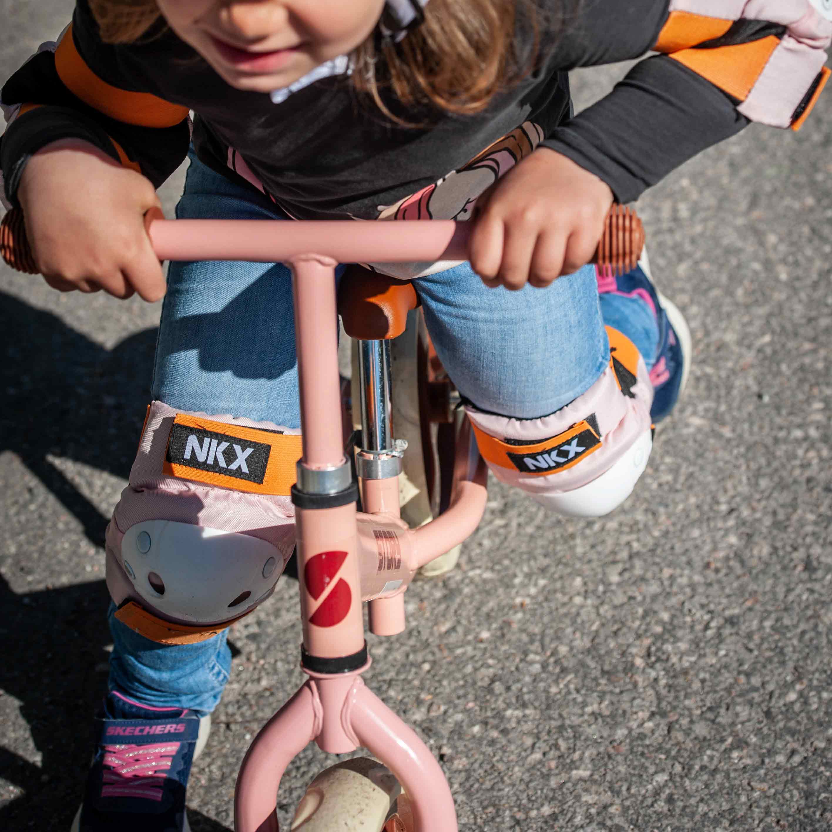 NKX Kids 3-Pack Pro Protective Gear - Joelhos, Cotovelos e Muñheiras