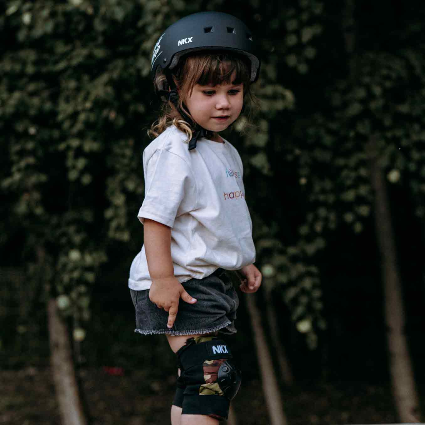 NKX Kids 3-Pack Pro Protective Gear - Joelhos, Cotovelos e Muñheiras