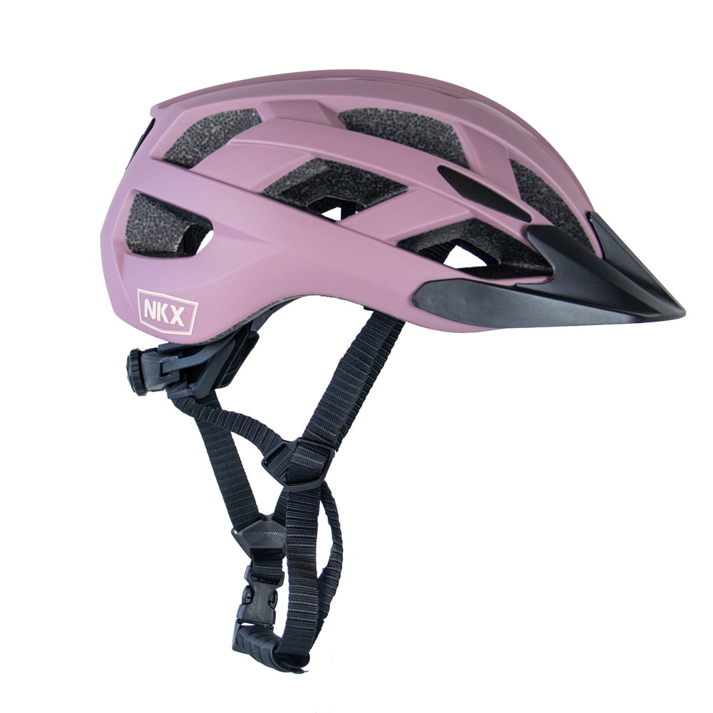 Capacete de Bicicleta LED NKX City com luz incorporada