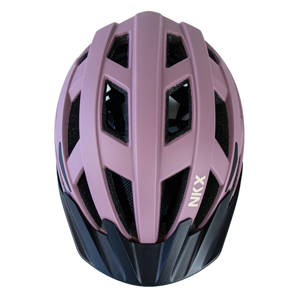 Capacete de Bicicleta LED NKX City com luz incorporada