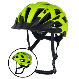 Capacete de Bicicleta LED NKX City com luz incorporada