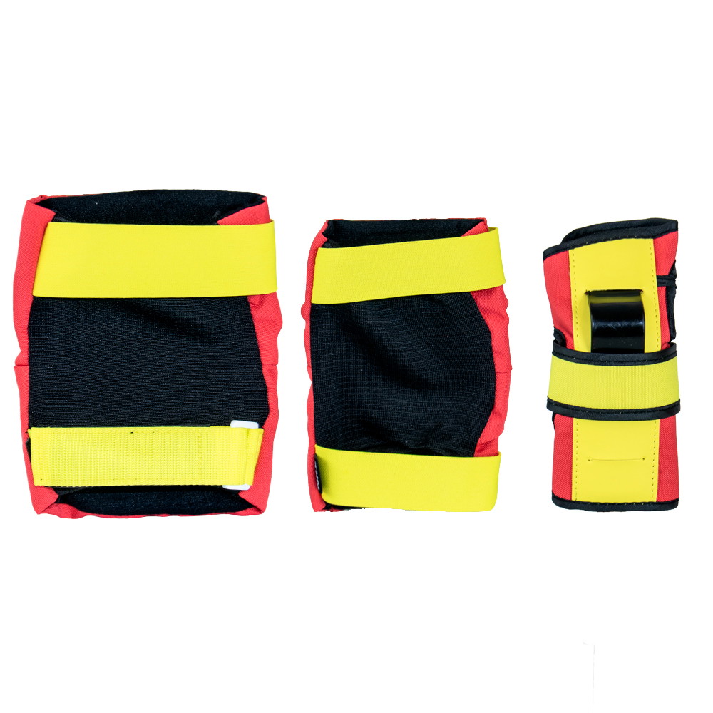 Conjunto Pro de Equipamento de Proteção NKX 3-Pack - Protetores de Joelhos, Cotovelos e Pulso