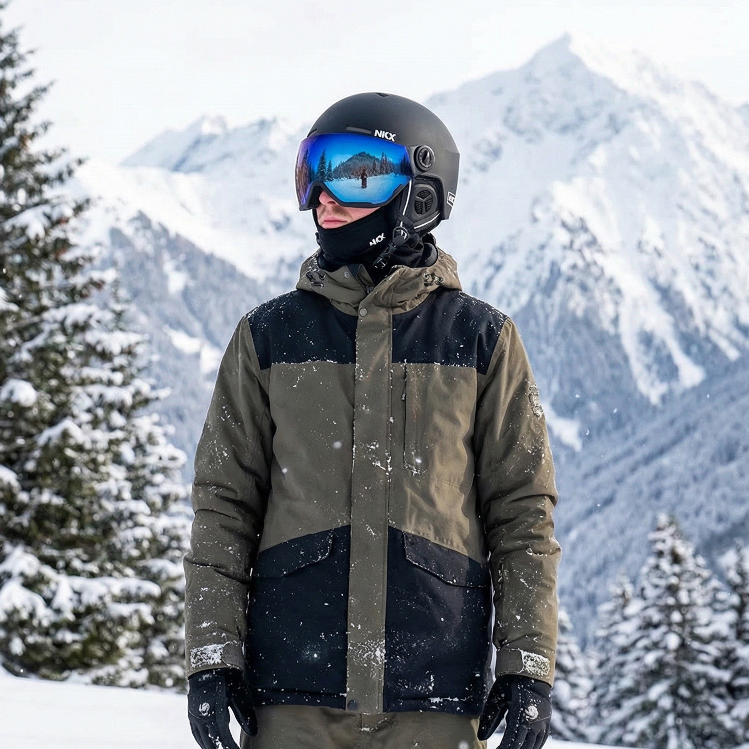 Capacete NKX Impact para Snowboard/Ski