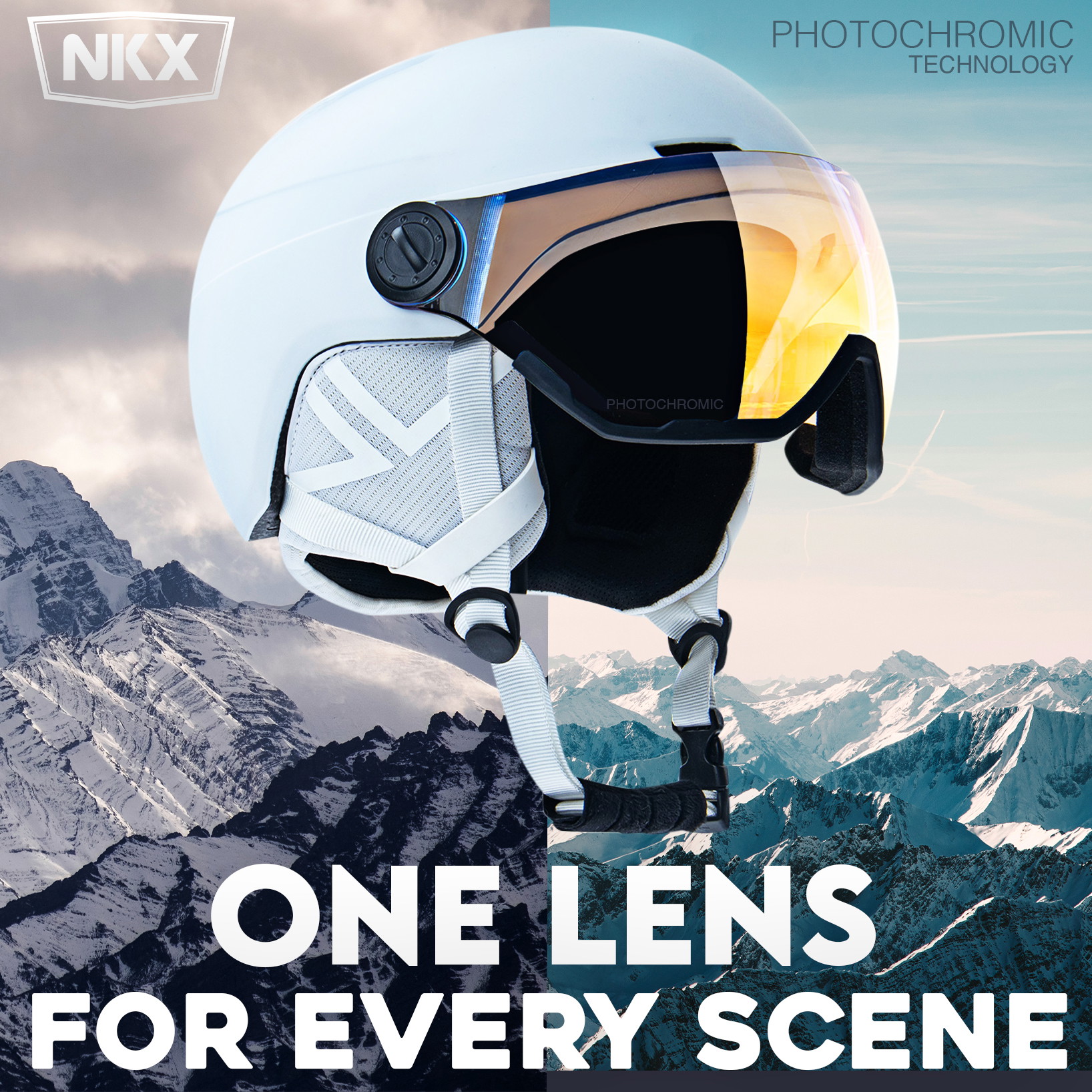 NKX Alpine Capacete de esqui