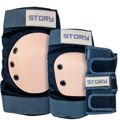Story Freedom Equipamento De Proteção Infantil Pack De 3
