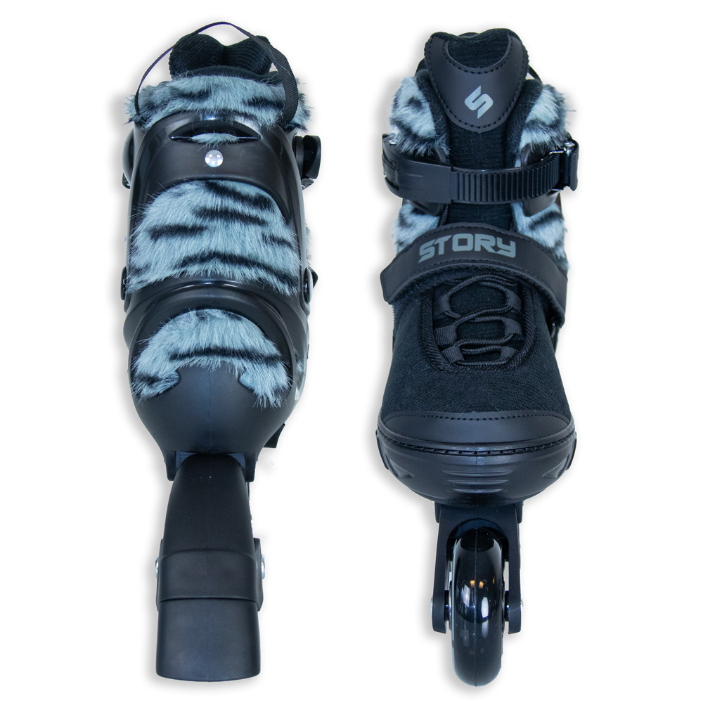 Patins Inline Ajustáveis Story Fur