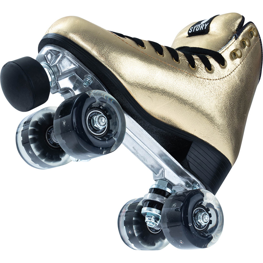 Patins Quad de Veludo Story Disco