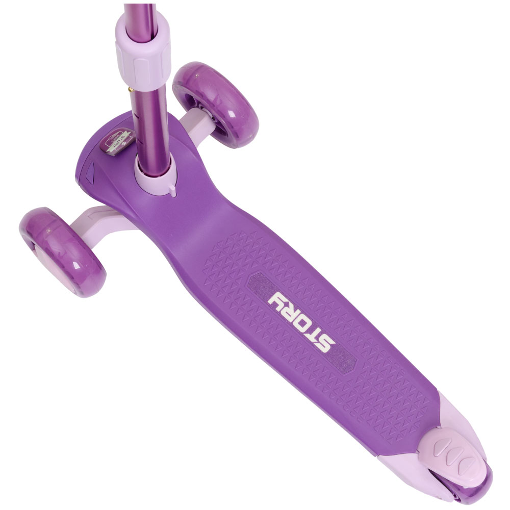 Story Mini Friends LED deluxe patinete 3 rodas para crianças