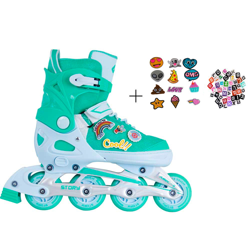 Patins Inline Ajustáveis Story Moji