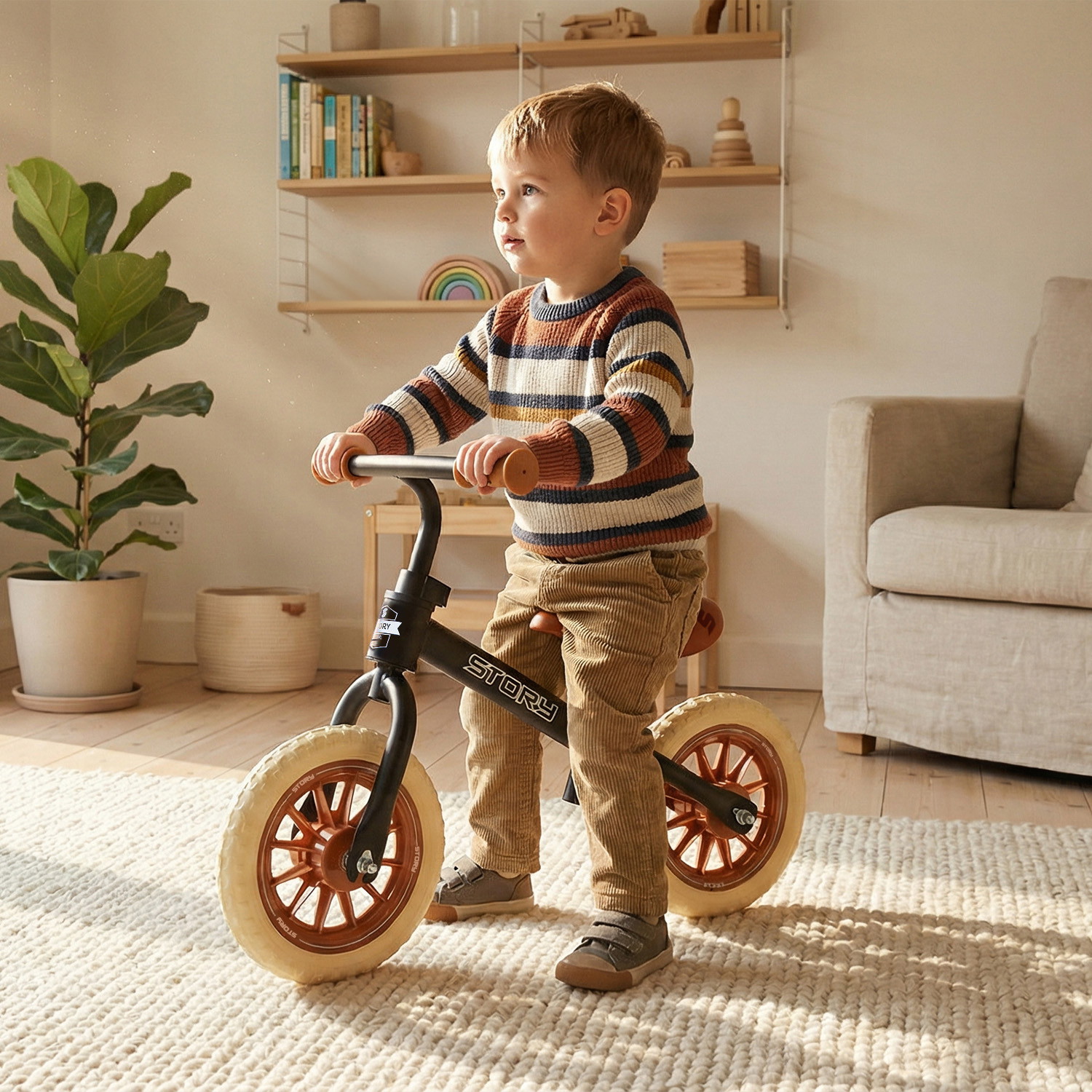 Bicicleta de Equilíbrio Baby Racer dos anos 70