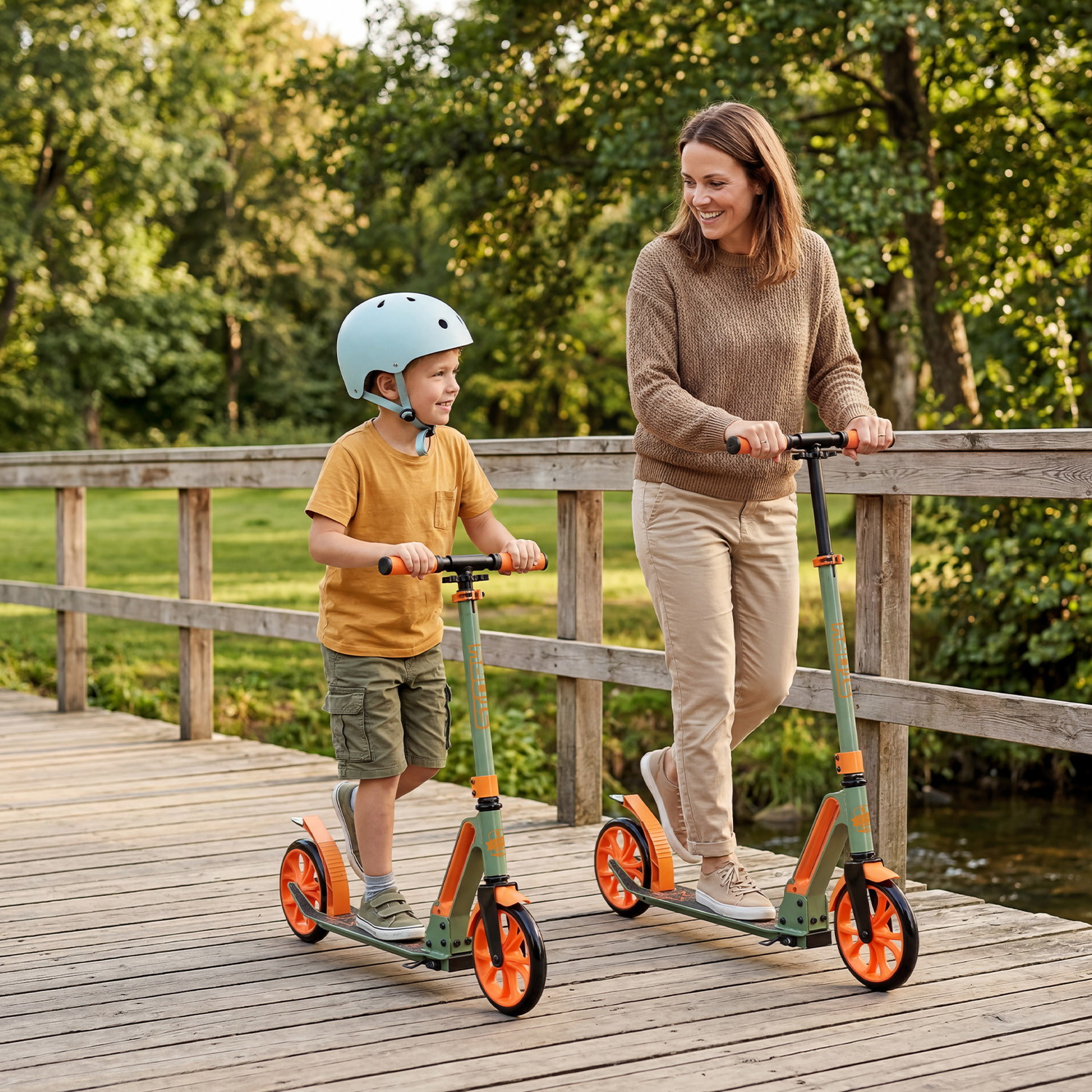 Story GO Deluxe Trottinette Commuter Dobrável