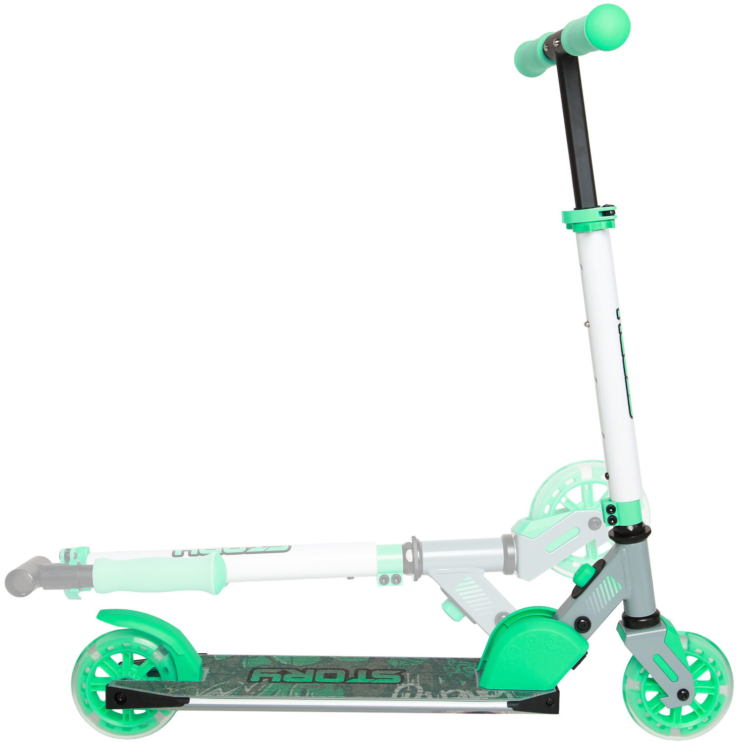 Story Tudo Led Tipos Patinete Dobrável para Crianças