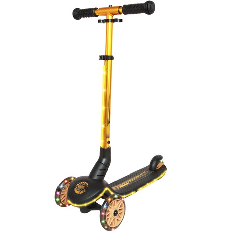 Story Party trotinete LED de 3 rodas para crianças