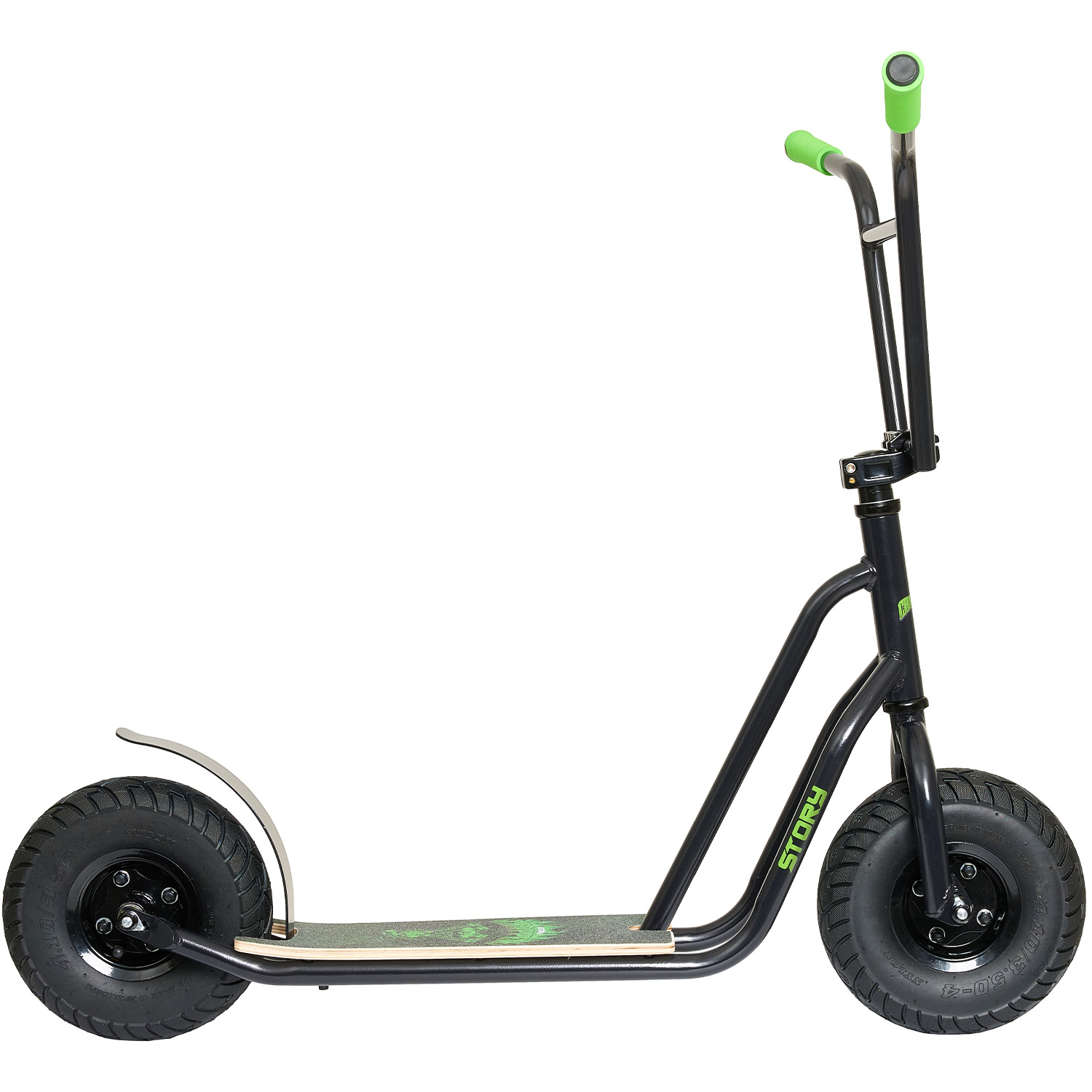 História Urban Chopper Trottinette com Rodas de Pneu Furado
