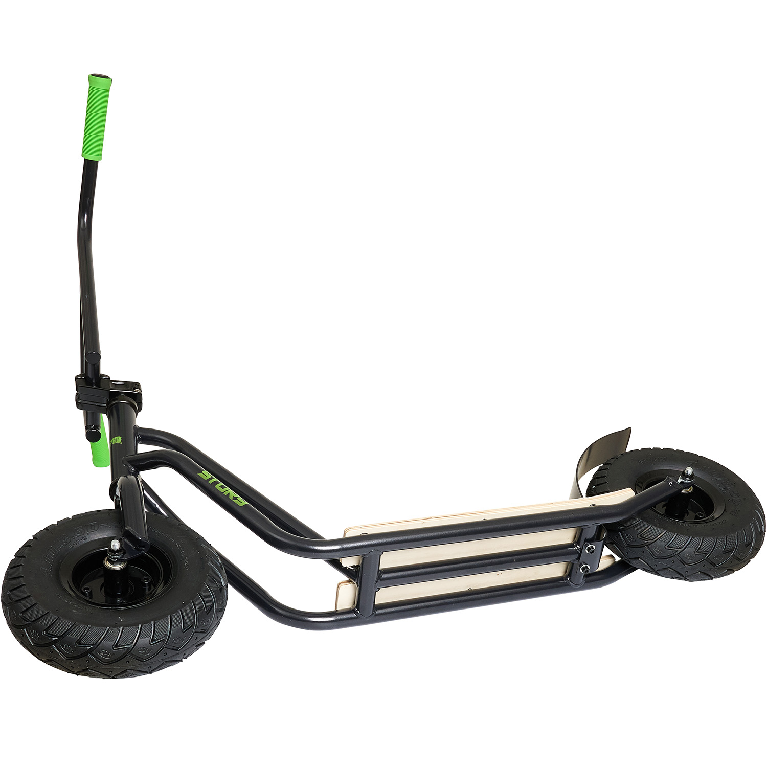 História Urban Chopper Trottinette com Rodas de Pneu Furado