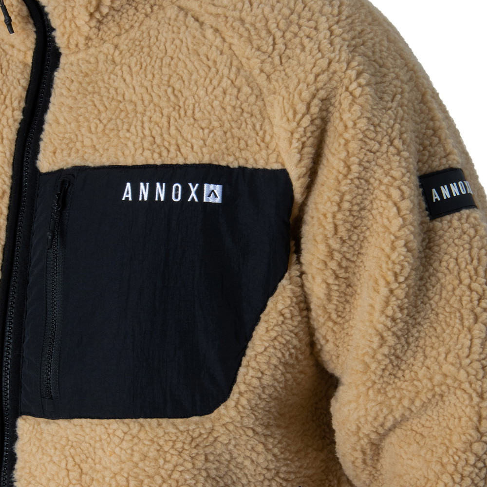 Jaqueta Sherpa Fleece Hoodie Annox Summit