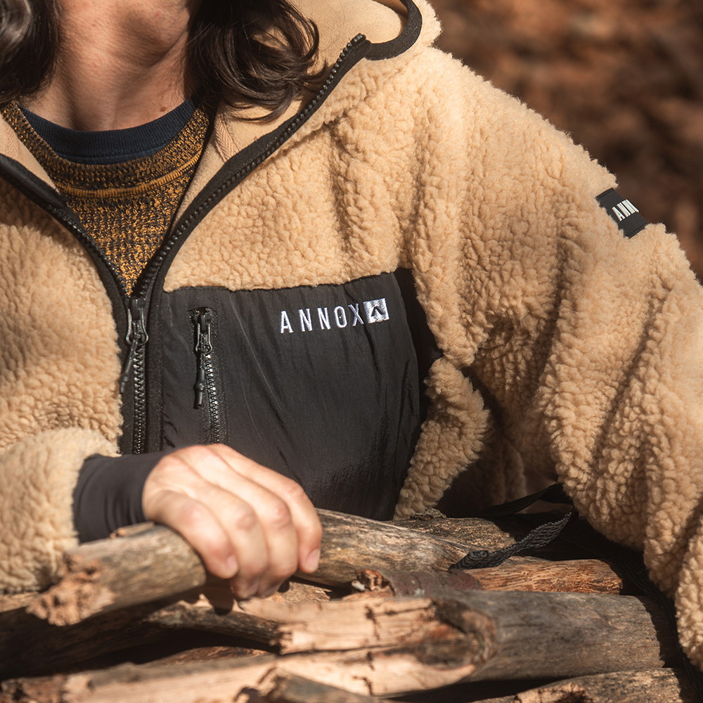 Jaqueta Sherpa Fleece Hoodie Annox Summit