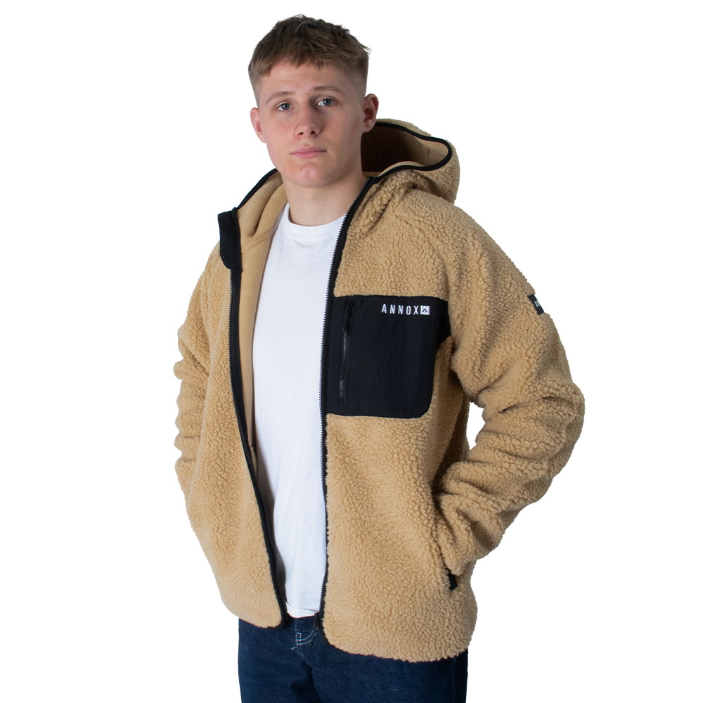 Jaqueta Sherpa Fleece Hoodie Annox Summit