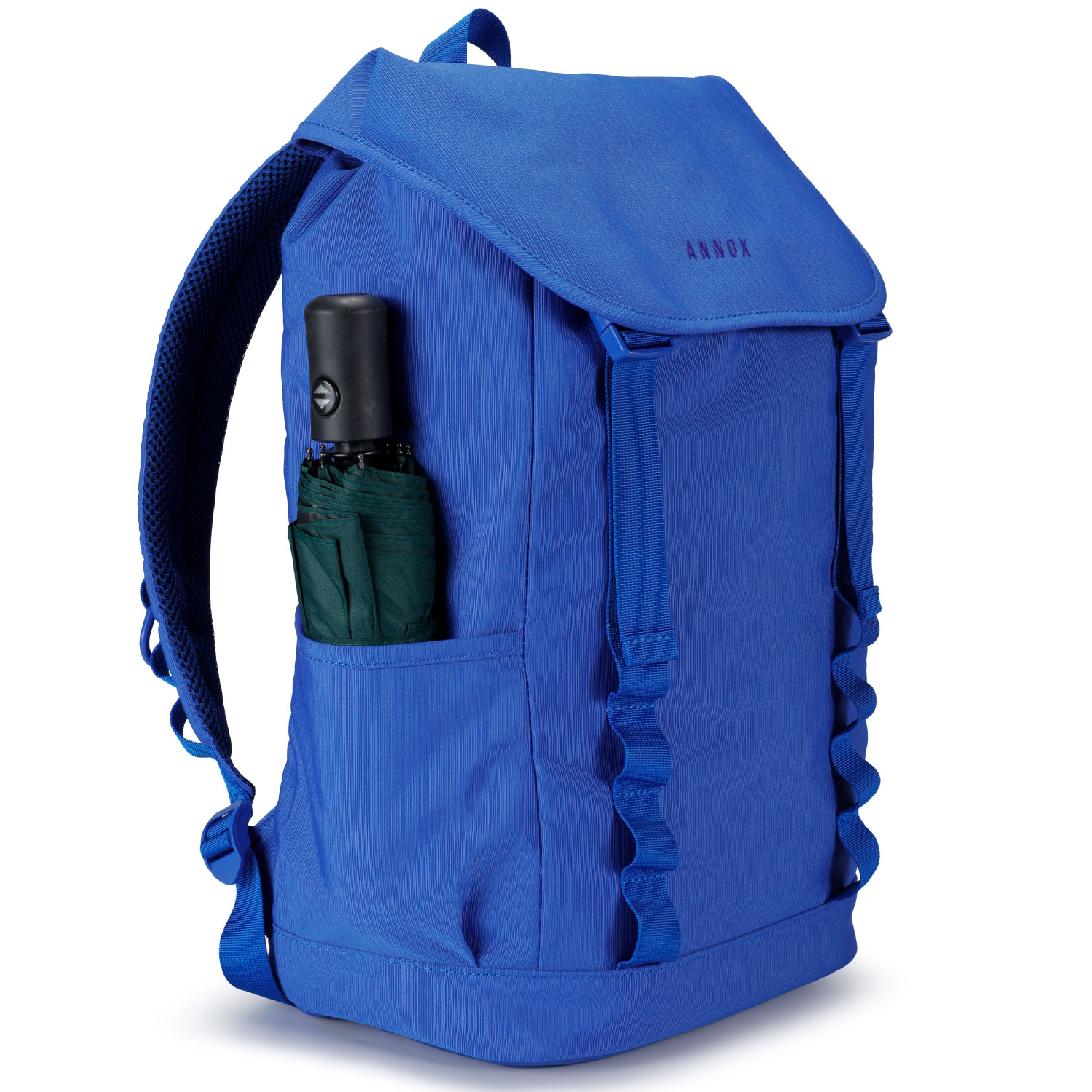 Mochila Urban Roll 18L - Mochila à prova d'água com compartimento para laptop e suporte para garrafa de água