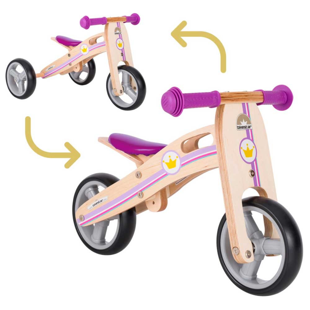 BIKESTAR Mini 2in1 Bicicleta de equilíbrio