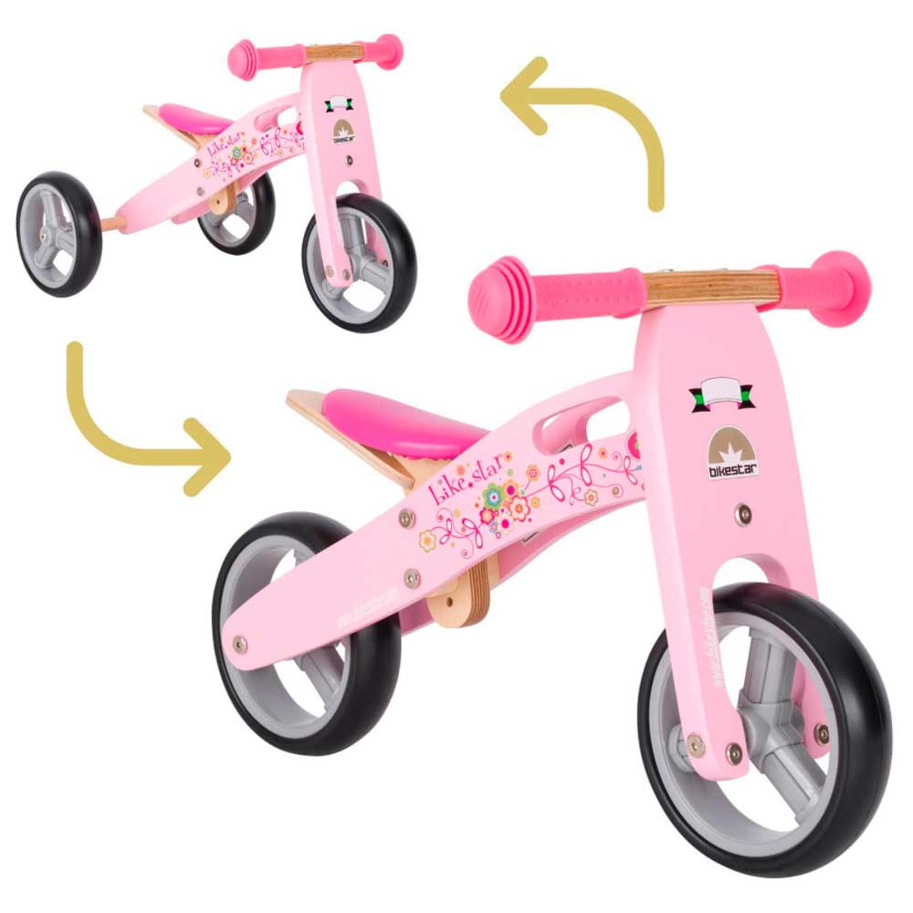 BIKESTAR Mini 2in1 Bicicleta de equilíbrio