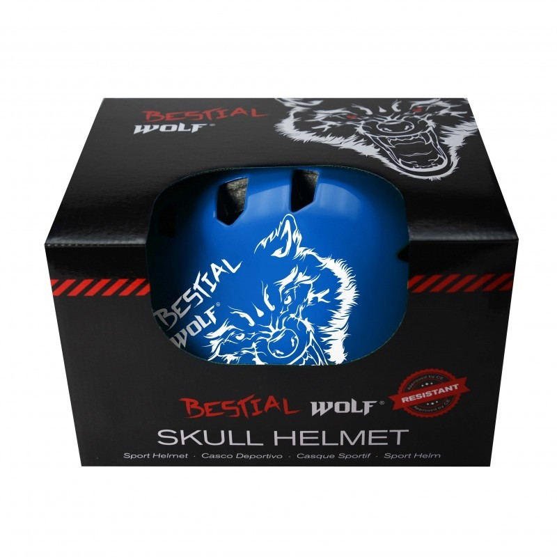 Bestial Wolf Skull Capacete