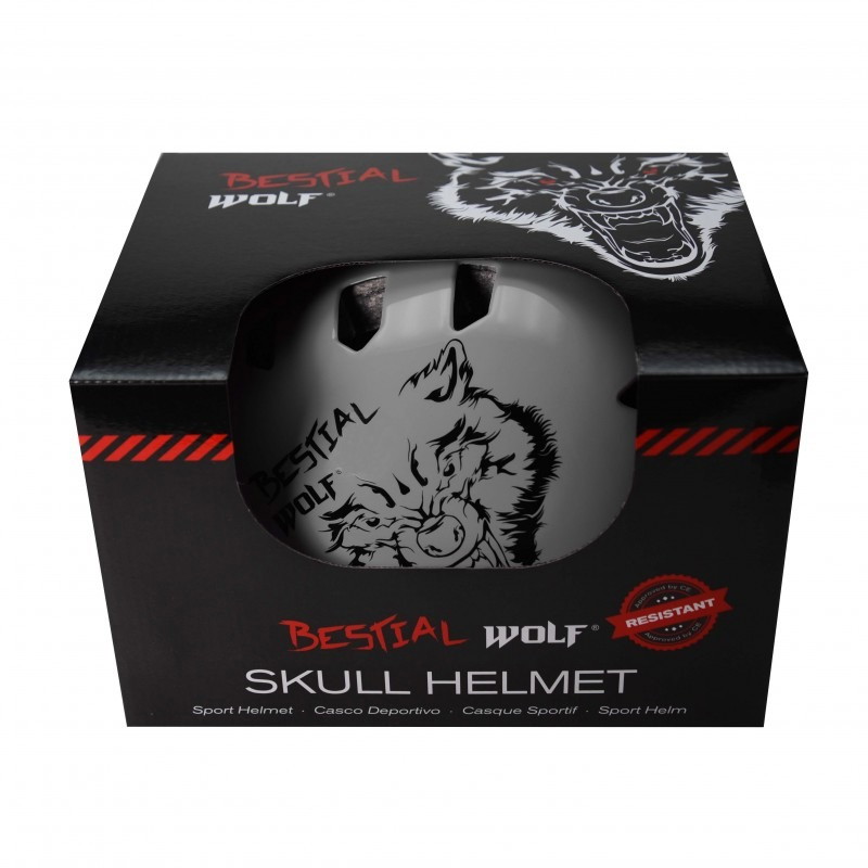 Bestial Wolf Skull Capacete