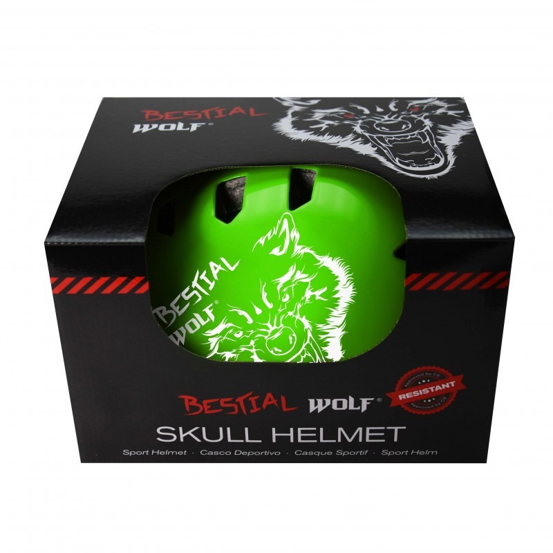 Bestial Wolf Skull Capacete