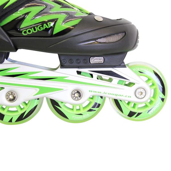 Patins em linha ajustáveis Cougar para crianças