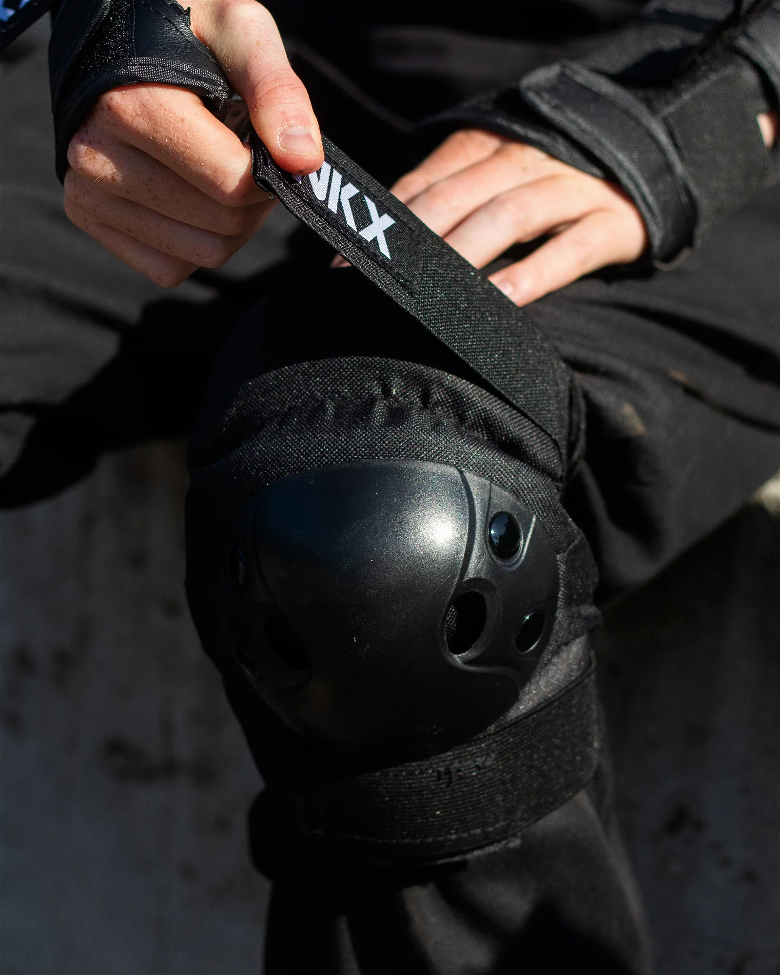 NKX Kids 3-Pack Pro Protective Gear - Joelhos, Cotovelos e Muñheiras