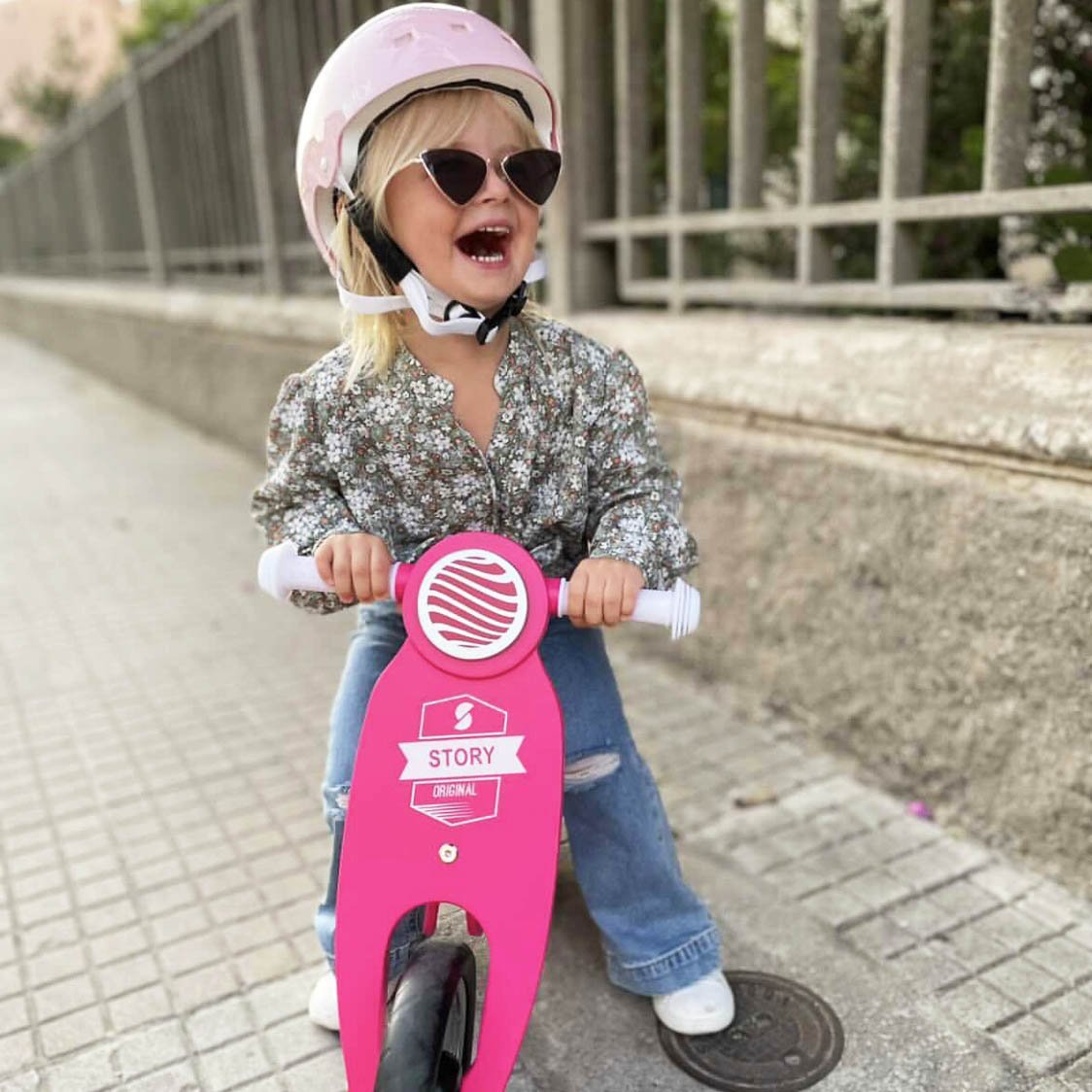 Story Vespo Bicicleta de equilíbrio