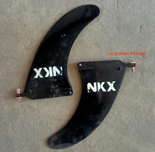 NKX Center Fin - OUTLET
