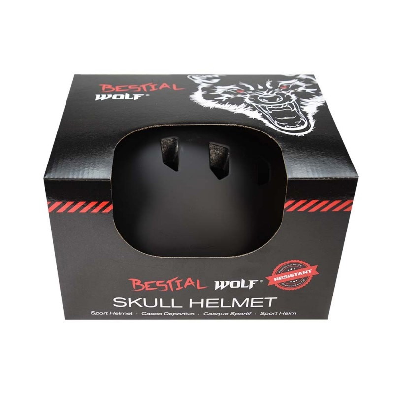 Bestial Wolf Skull Capacete