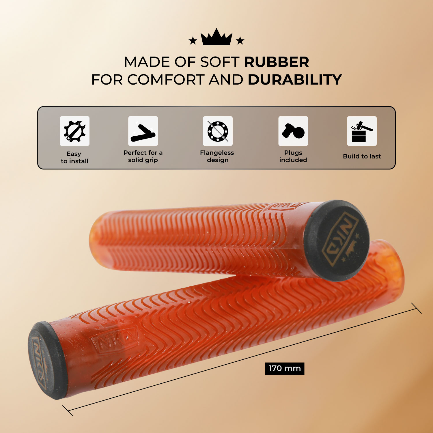 Punhos de Scooter de Freestyle NKD Pro