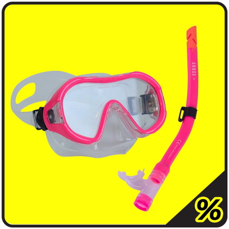 Conjunto de snorkel Annox para criança (8-15)