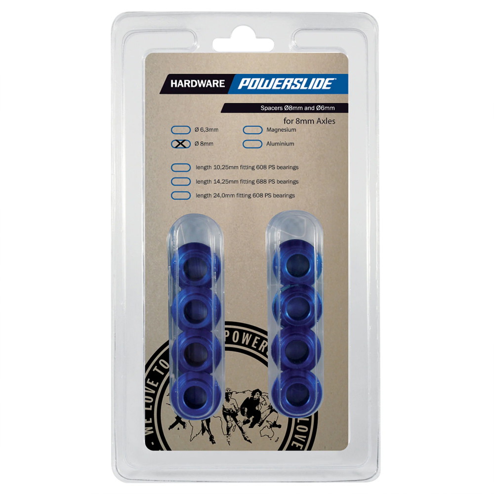 Espaçadores Powerslide - 8 mm