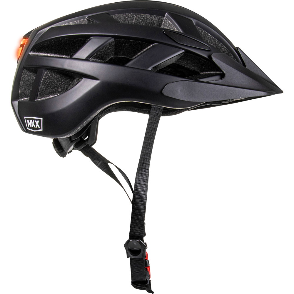 Capacete de Bicicleta LED NKX City com luz incorporada