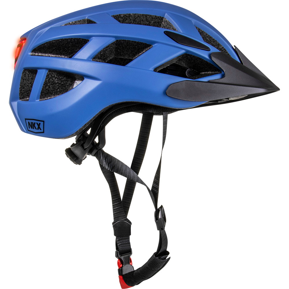 Capacete de Bicicleta LED NKX City com luz incorporada