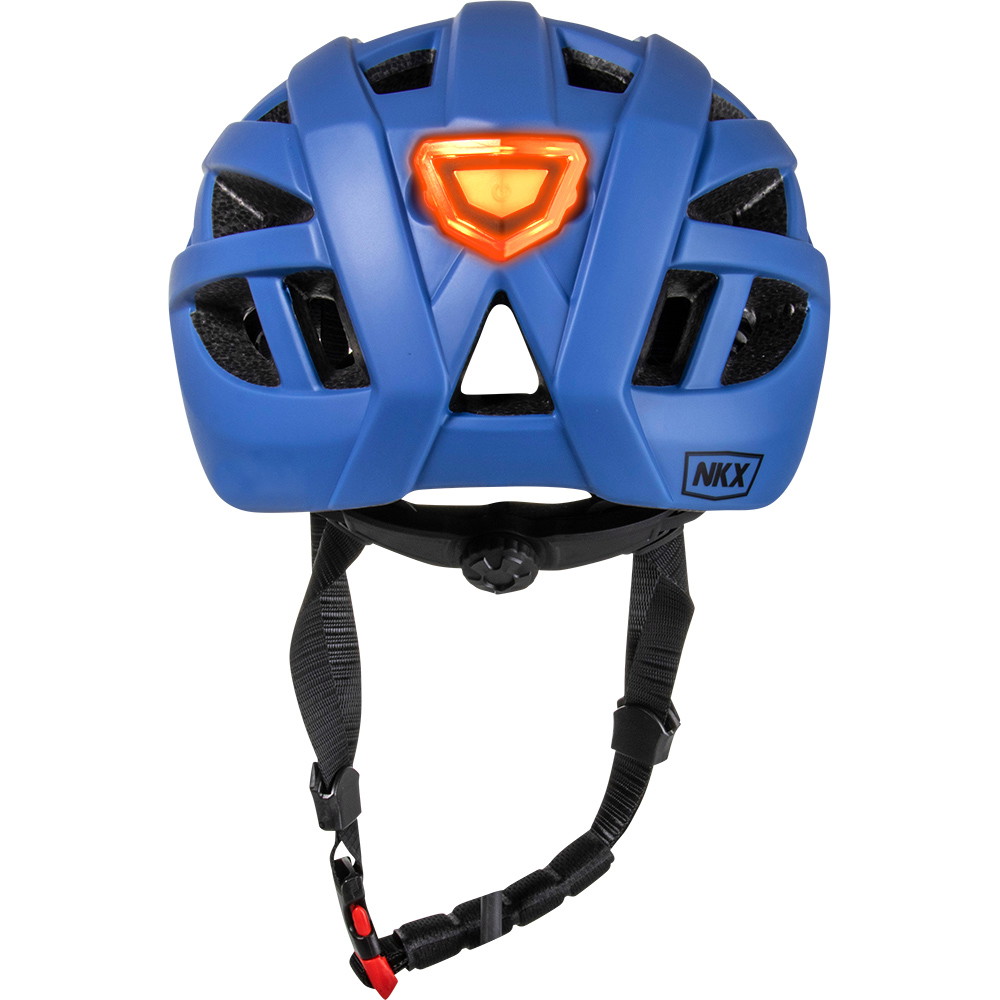 Capacete de Bicicleta LED NKX City com luz incorporada