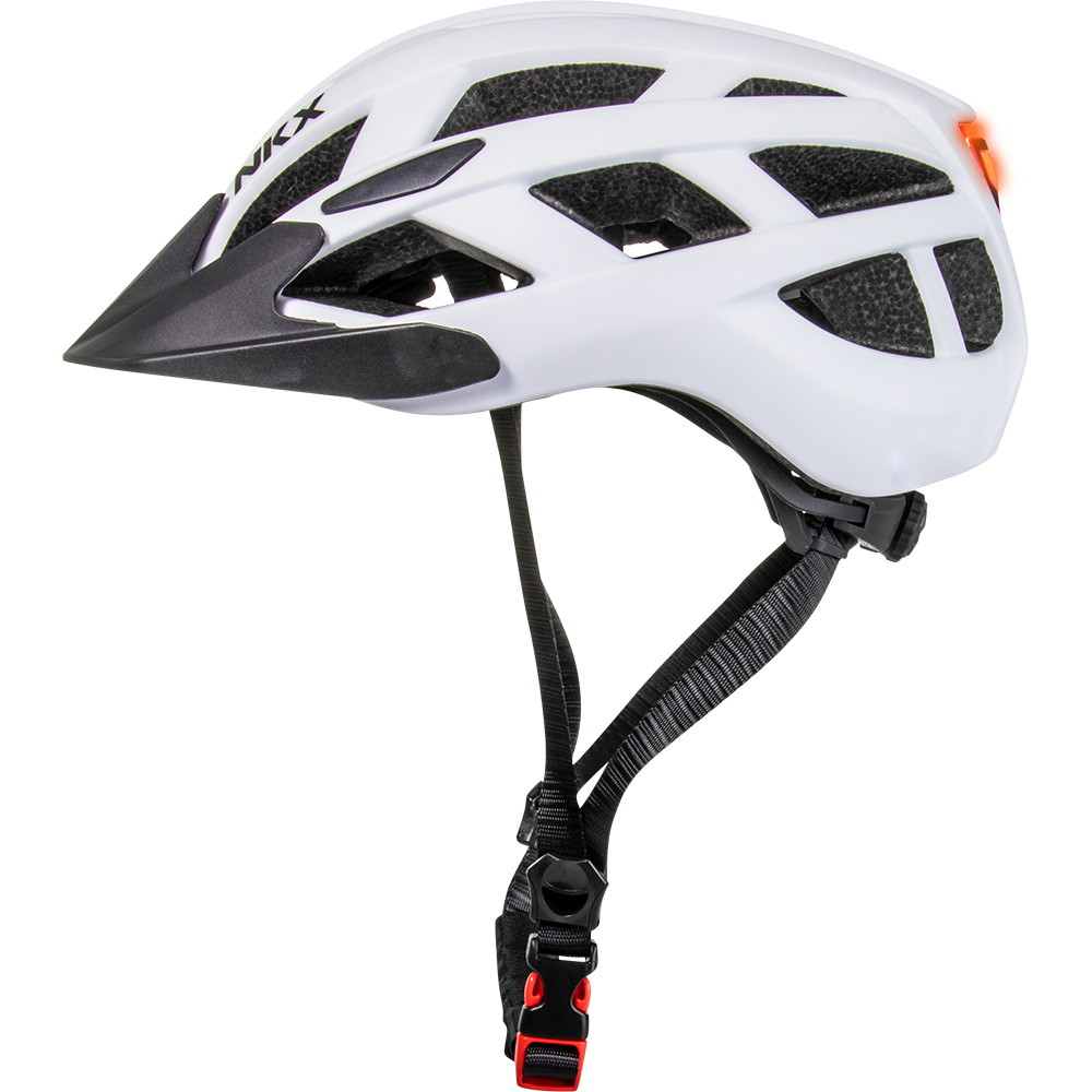Capacete de Bicicleta LED NKX City com luz incorporada