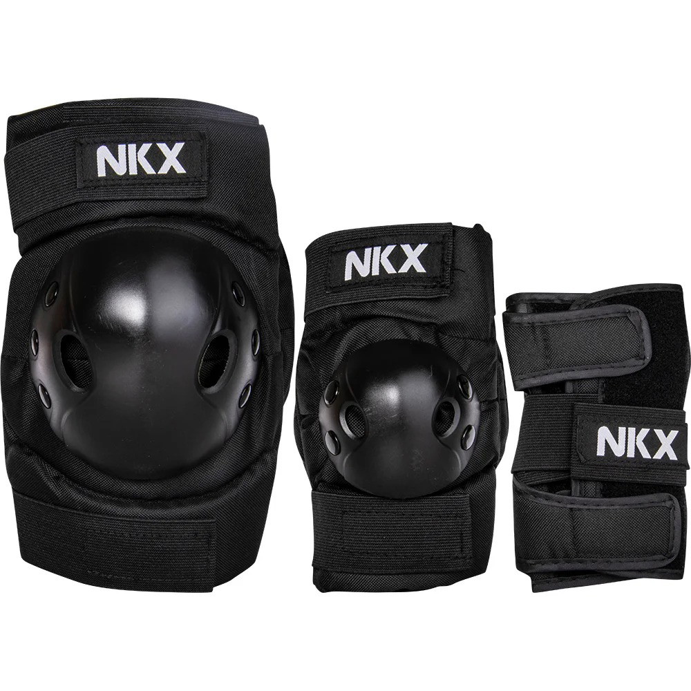 NKX Kids 3-Pack Pro Protective Gear - Joelhos, Cotovelos e Muñheiras