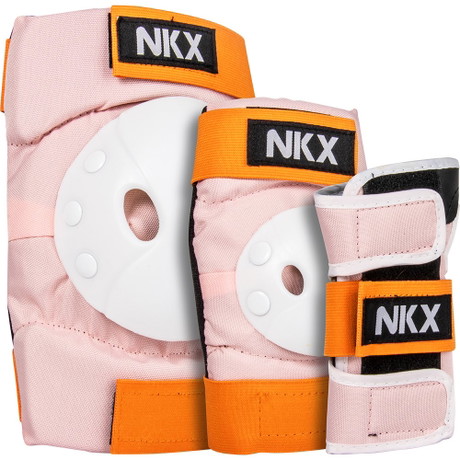 NKX Kids 3-Pack Pro Protective Gear - Joelhos, Cotovelos e Muñheiras