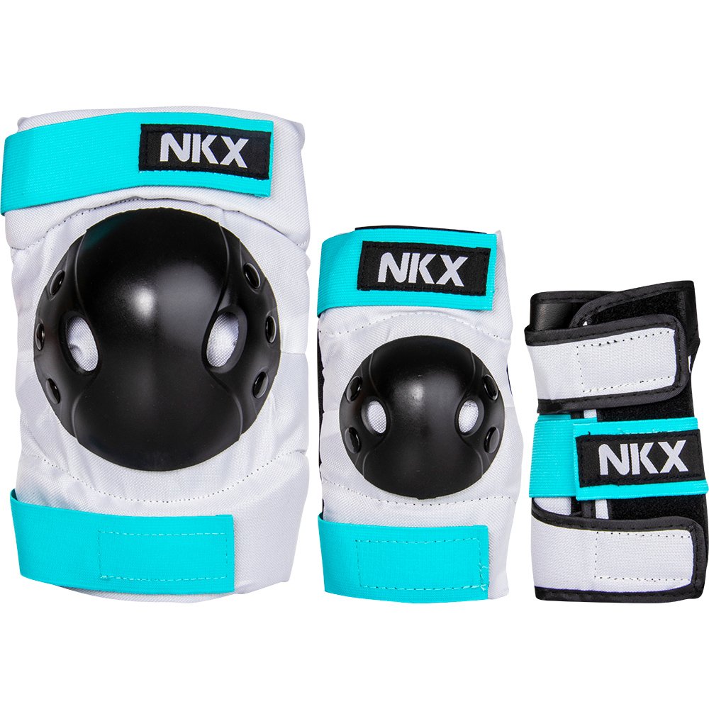 NKX Kids 3-Pack Pro Protective Gear - Joelhos, Cotovelos e Muñheiras