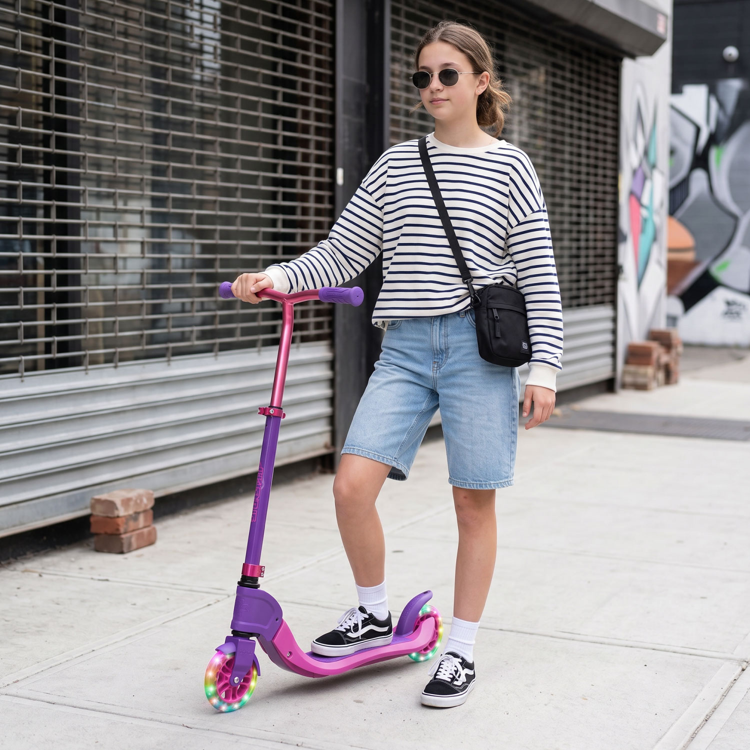 Story Flip Dobrável LED Trottinette