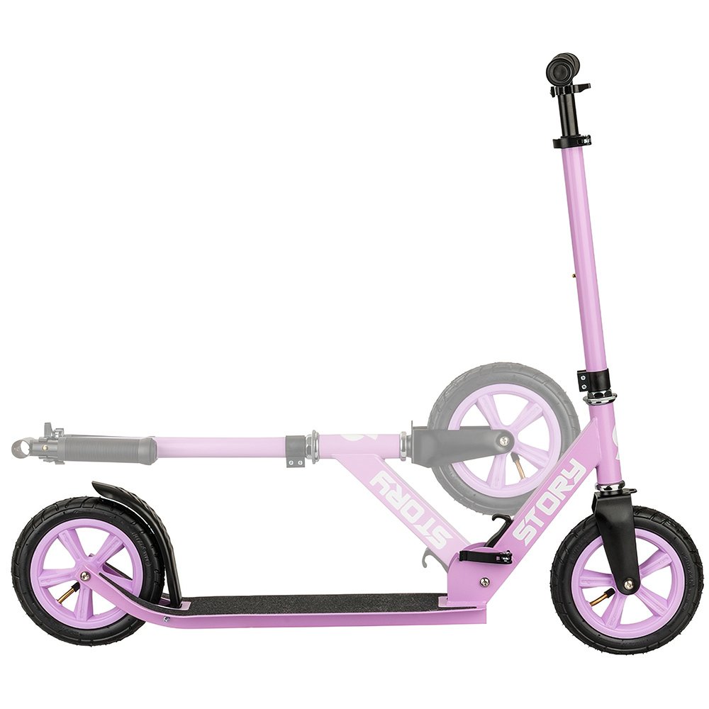 Story Civic Comfort Air-wheels Kick Scooter Dobrável